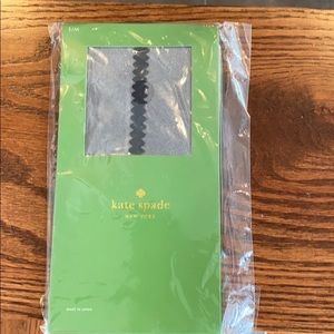 Kate Spade thigh high black nylons